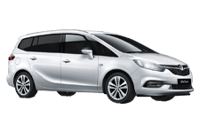 Van Hire Romford - Vauxhall Zafira 5 + 2 - Minibus hire Romford